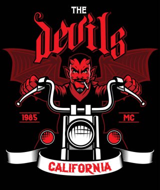 Şeytan motosiklete biner.