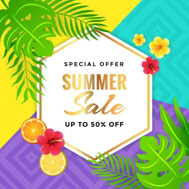 Yaz Satılık kabile arka plan ile