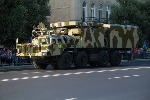 Militaire Parade Van Azerbeidzjan Ter Ere Van Baku Bevrijding Van — Stockfoto
