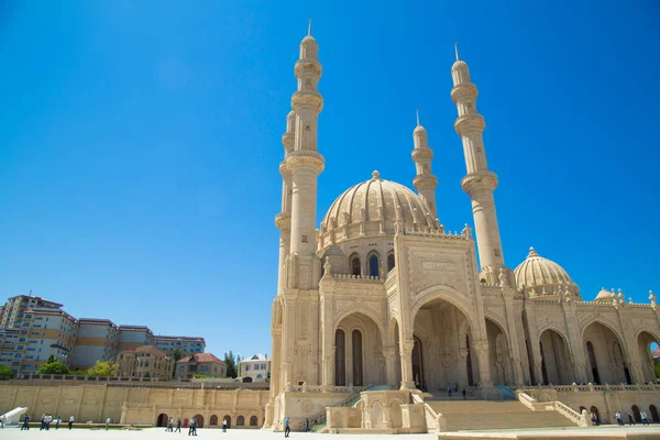 Heydar Aliyev Moschee Die Größte Moschee Baku Ist Die Haydar — Stockfoto