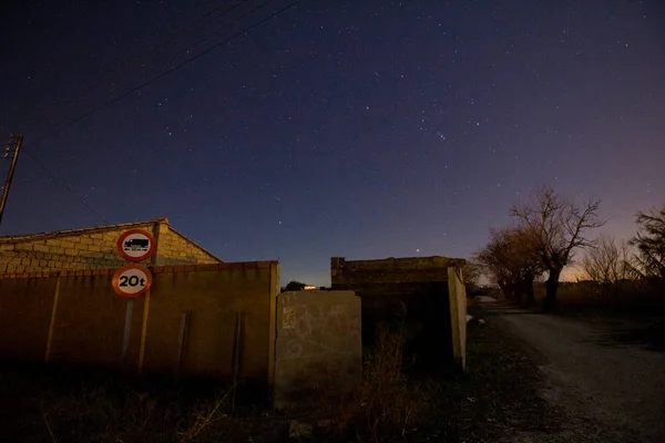 Típica Ciudad Con Sus Casas Calles — Foto de Stock