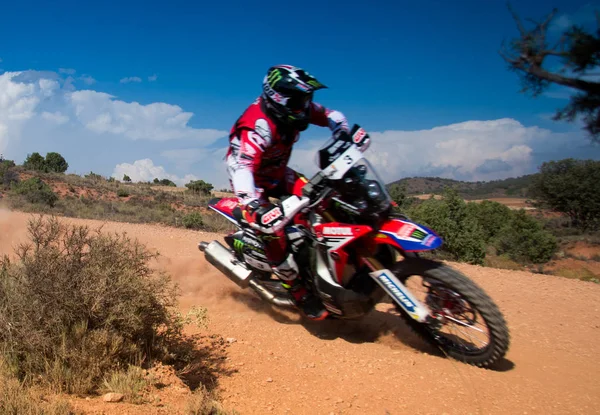 Fyrhjulingar Tävling Baja Aragon — Stockfoto