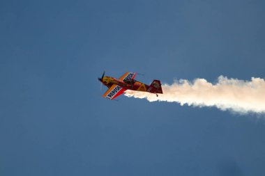 Uçak İspanya stunts yapıyor