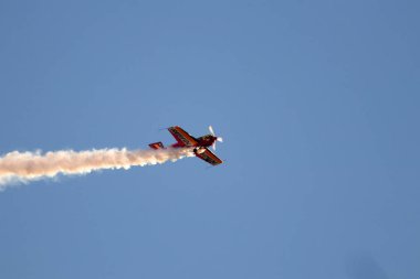 Uçak İspanya stunts yapıyor