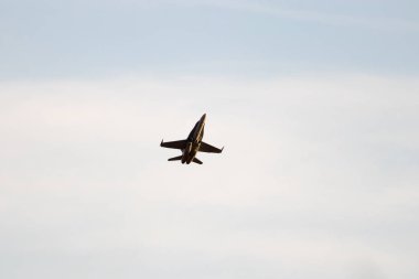 Uçak İspanya stunts yapıyor