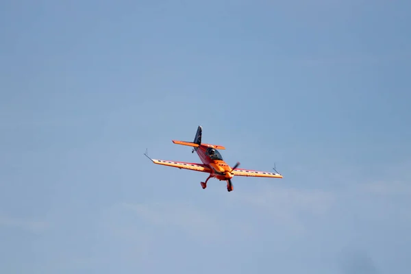 Flugzeuge Machen Stunts Spanien — Stockfoto