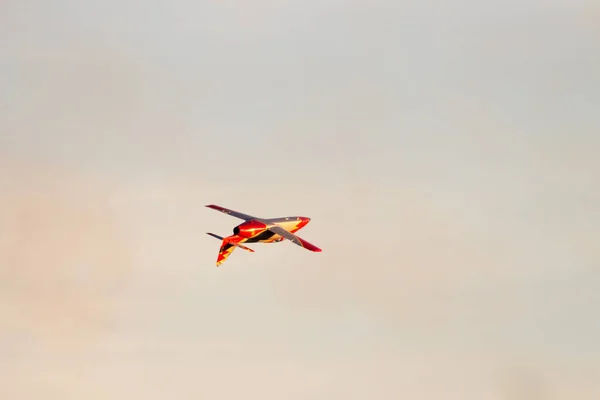 Flugzeuge Machen Stunts Spanien — Stockfoto