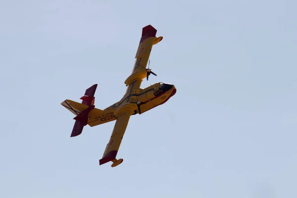 Flugzeuge Machen Stunts Spanien — Stockfoto