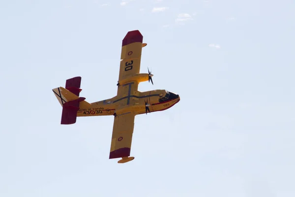 Flugzeuge Machen Stunts Spanien — Stockfoto