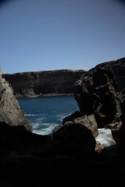 Paysage Naturel Avec Ciel Bleu Espagne — Photo