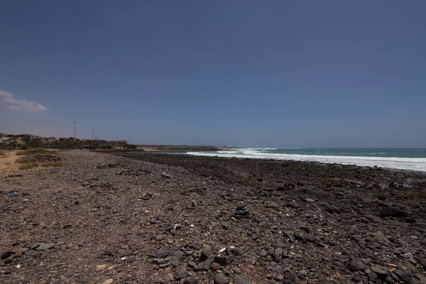 Deniz Taşlarının Kumların Doğal Manzarası — Stok fotoğraf
