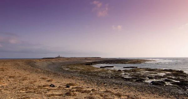 Natural Landscape Sea Rocks Sand — Stock Photo, Image