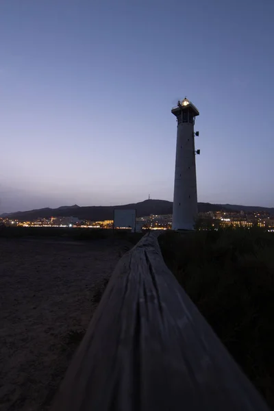 Deniz Feneri Akdeniz Spanya — Stok fotoğraf