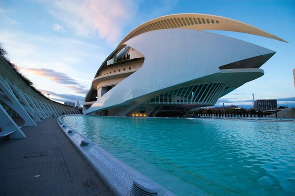 西班牙的现代建筑 — 图库照片