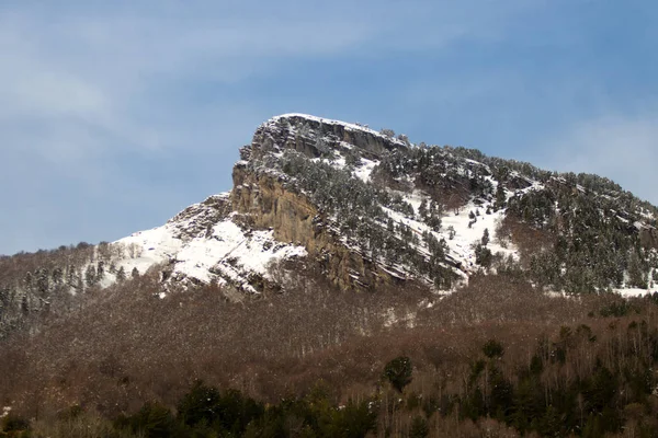 Landschap Van Bergen Blauwe Hemel — Stockfoto