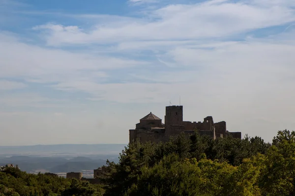 Castillo Una Montaña — Foto de Stock