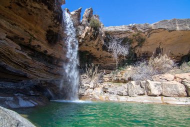 Doğal ortamda nehir ve şelale