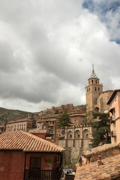 Típica Ciudad Con Sus Casas Calles —  Fotos de Stock