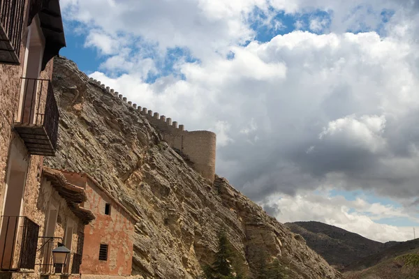 Типичный Город Домами Улицами — стоковое фото