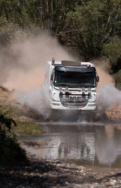 Camión Carreras Competición España — Foto de Stock