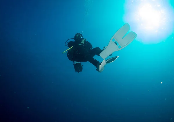Okyanusun Altında Denizaltı — Stok fotoğraf
