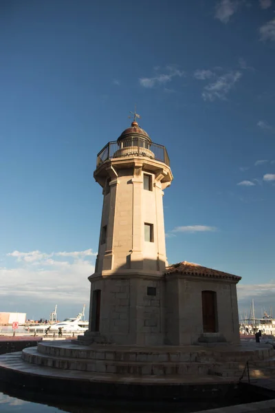 Lighthouse Mediterranean — Stock Photo, Image