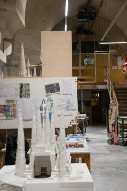 Barselona şehrinin sembolik binaları