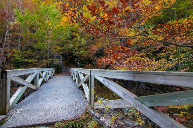 İspanya 'da mavi gökyüzü olan doğal manzara