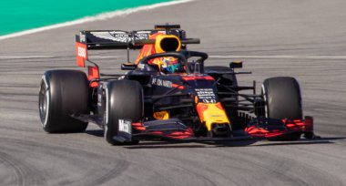 İspanya 'da bir yarış devresi.