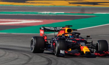 İspanya 'da bir yarış devresi.