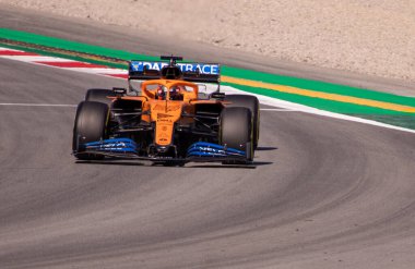 İspanya 'da bir yarış devresi.