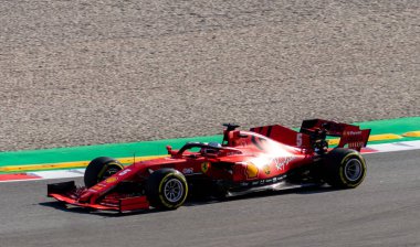 İspanya 'da bir yarış devresi.