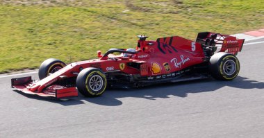 İspanya 'da bir yarış devresi.