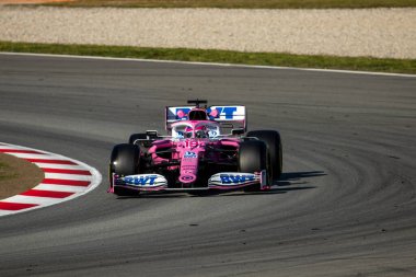 İspanya 'da bir yarış devresi.