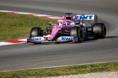 İspanya 'da bir yarış devresi.