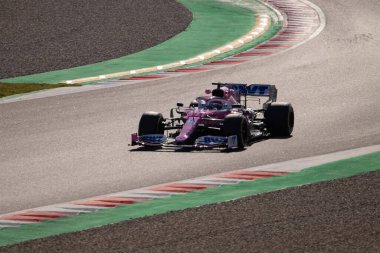 İspanya 'da bir yarış devresi.