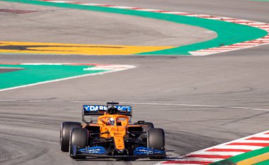 İspanya 'da bir yarış devresi.