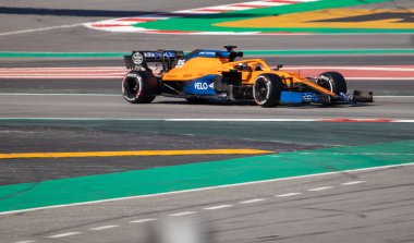 İspanya 'da bir yarış devresi.