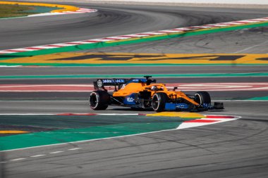 İspanya 'da bir yarış devresi.