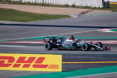 İspanya 'da bir yarış devresi.