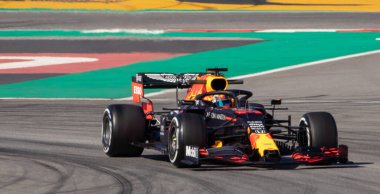 İspanya 'da bir yarış devresi.