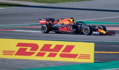 İspanya 'da bir yarış devresi.