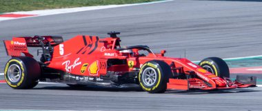 İspanya 'da bir yarış devresi.