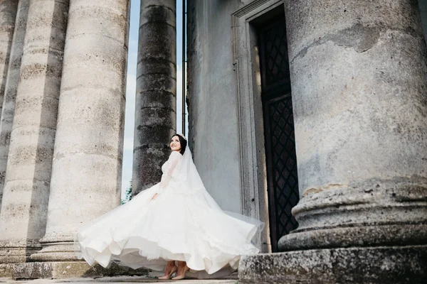 Meraviglioso ritratto di una bella sposa — Foto Stock