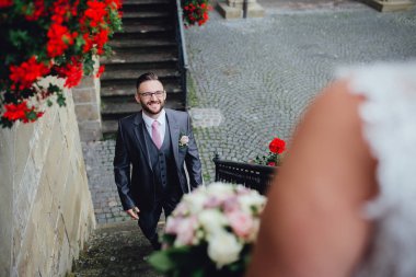 Güzel bir çiftin portresi..