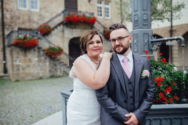 Güzel bir çiftin portresi..