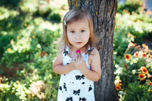 Retrato de niña hermosa . — Foto de Stock