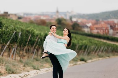 Güzel bir çiftin portresi..