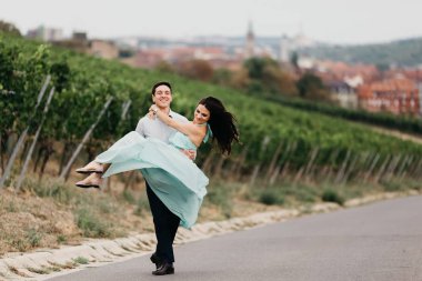 Güzel bir çiftin portresi..