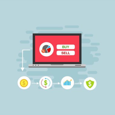 Kavram Online ve mobil ödeme web sayfası, sosyal medya, belgeler, kartları, posterler için. Vektör çizim pos terminali ile bir akıllı telefon, online bankacılık, mobil ödeme ödeme doğruladı